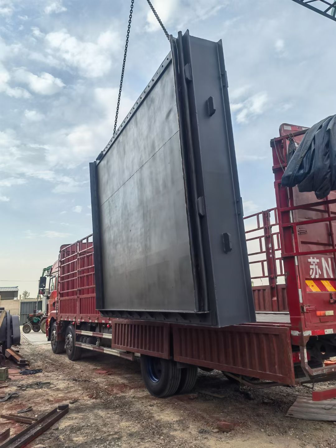 Steel Gate Exported to Cambodia